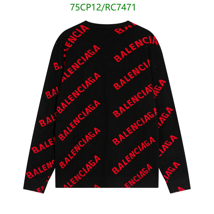 Balenciaga-Clothing Code: RC7471 $: 75USD