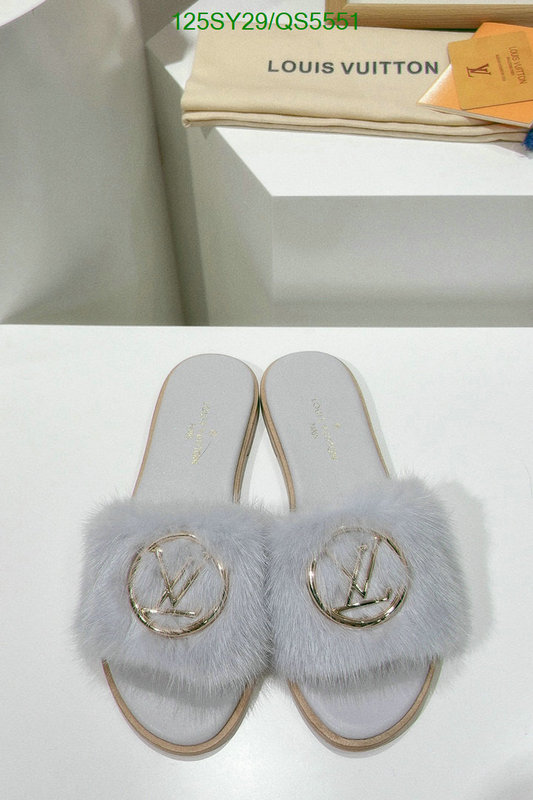 LV-Women Shoes Code: QS5551 $: 125USD