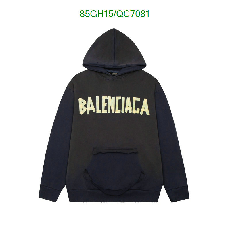 Balenciaga-Clothing Code: QC7081 $: 85USD