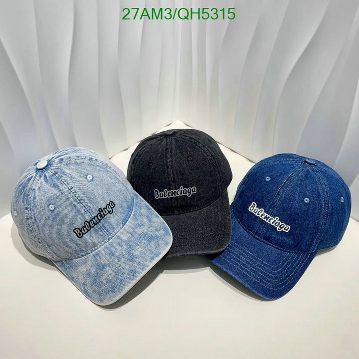 Balenciaga-Cap(Hat) Code: QH5315 $: 27USD
