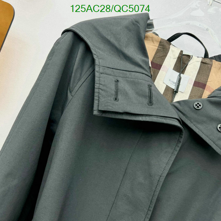 Burberry-Down jacket Women Code: QC5074 $: 125USD