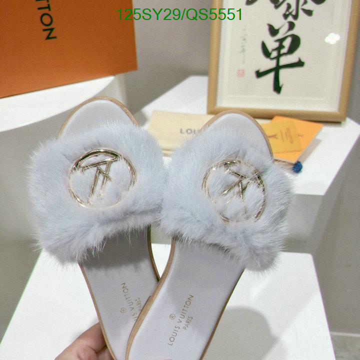 LV-Women Shoes Code: QS5551 $: 125USD