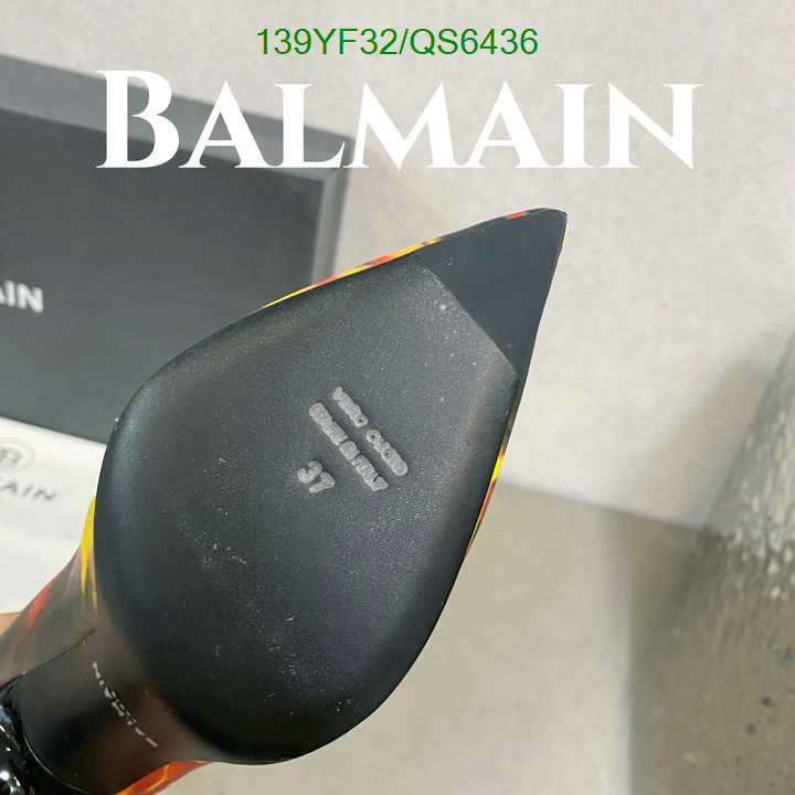 Balmain-Women Shoes Code: QS6436 $: 139USD