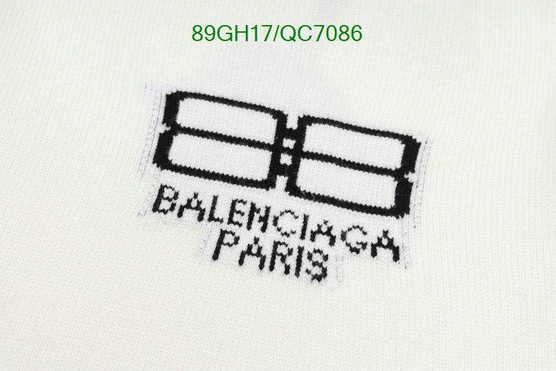 Balenciaga-Clothing Code: QC7086 $: 89USD