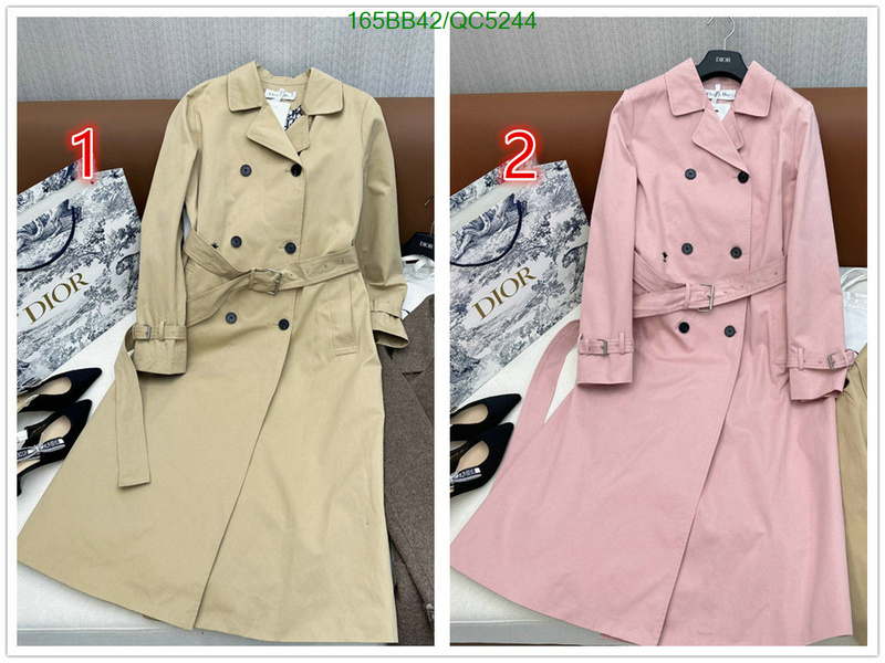 Dior-Clothing Code: QC5244 $: 165USD