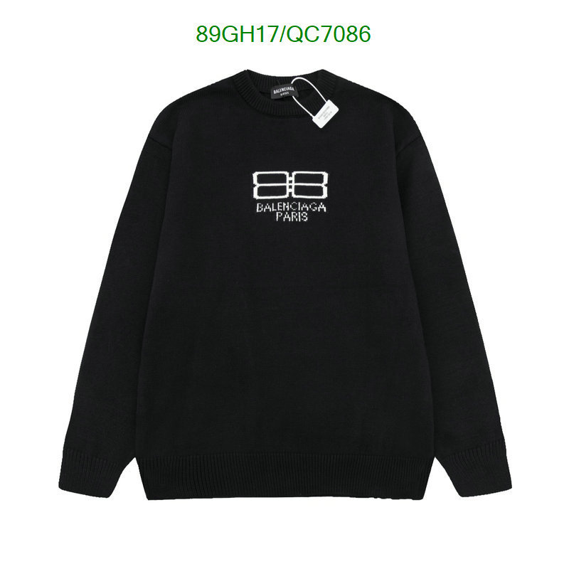 Balenciaga-Clothing Code: QC7086 $: 89USD