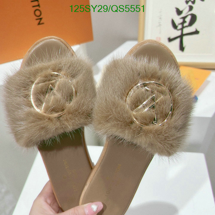 LV-Women Shoes Code: QS5551 $: 125USD