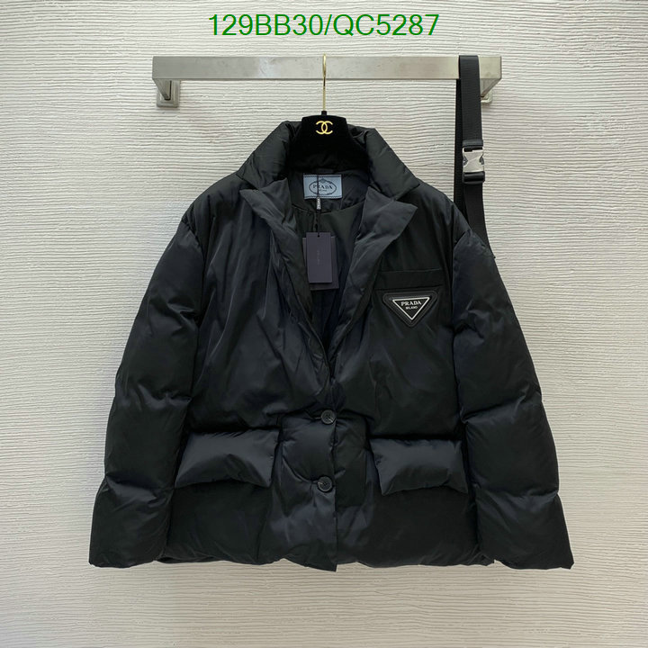 Prada-Down jacket Women Code: QC5287 $: 129USD