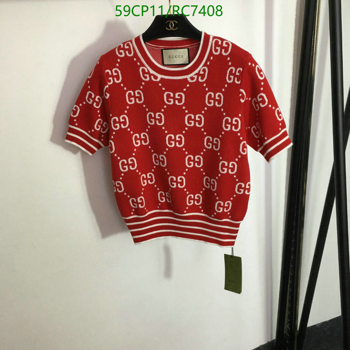 Gucci-Clothing Code: RC7408 $: 59USD