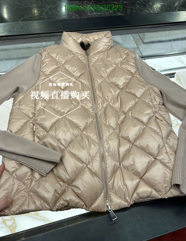 Moncler-Down jacket Women Code: QC6723 $: 139USD