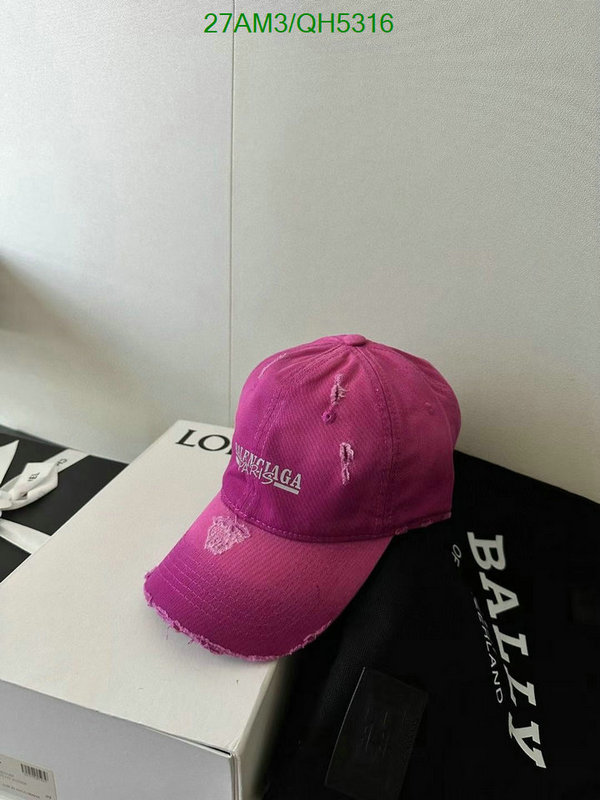 Balenciaga-Cap(Hat) Code: QH5316 $: 27USD