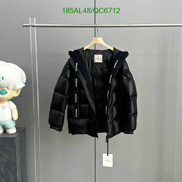 Moncler-Down jacket Men Code: QC6712 $: 185USD