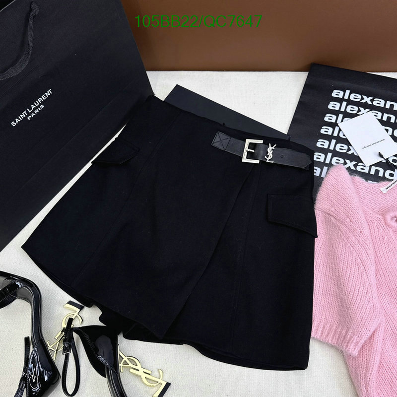 YSL-Clothing Code: QC7647 $: 105USD