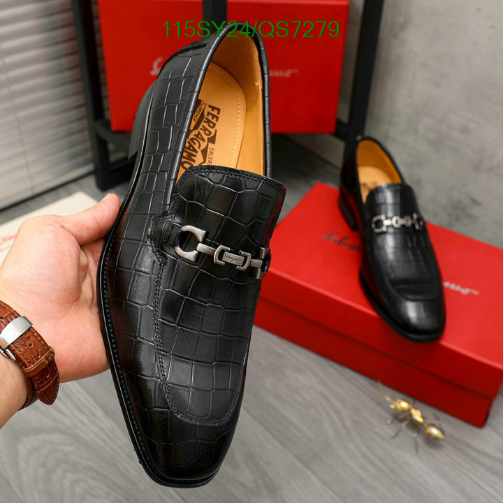 Ferragamo-Men shoes Code: QS7279 $: 115USD