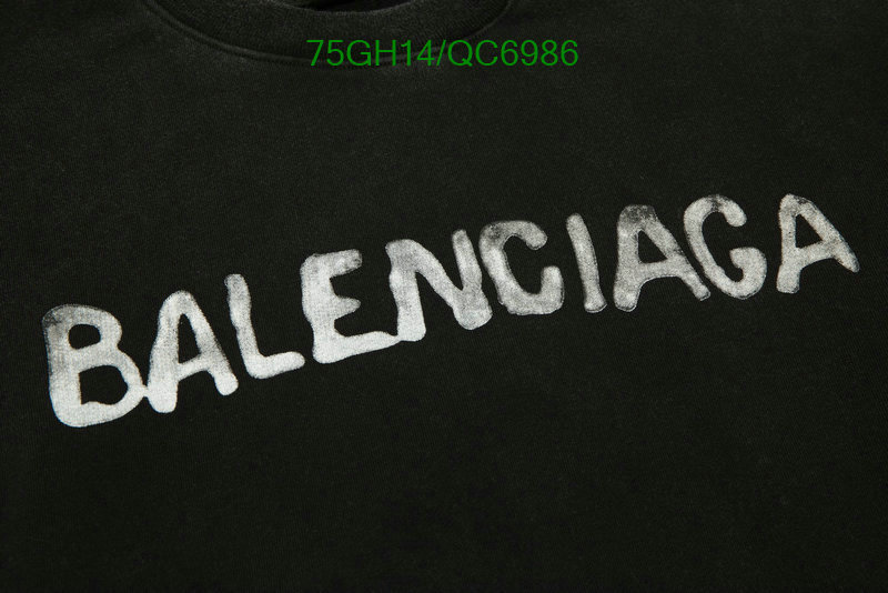 Balenciaga-Clothing Code: QC6986 $: 75USD