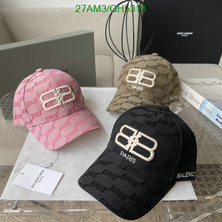 Balenciaga-Cap(Hat) Code: QH5318 $: 27USD