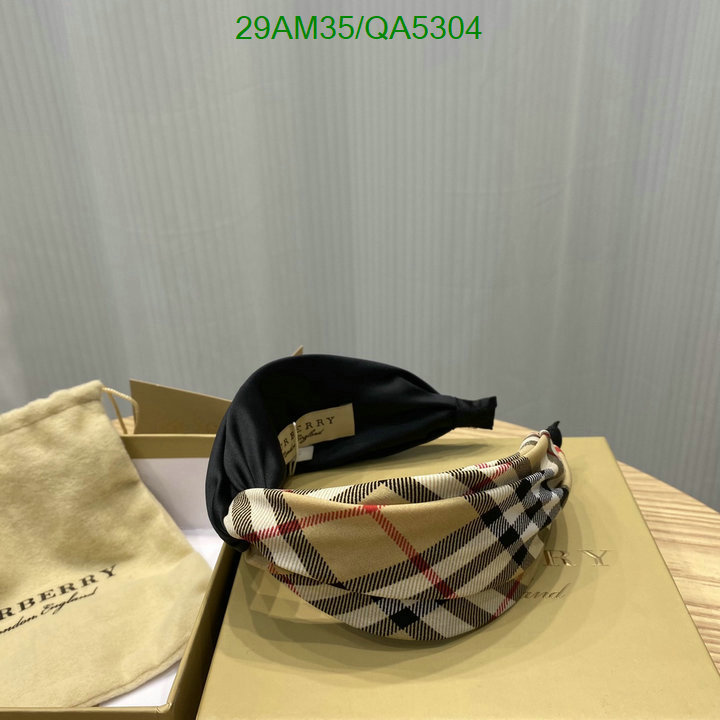 Burberry-Headband Code: QA5304 $: 29USD