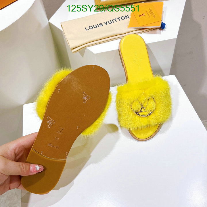 LV-Women Shoes Code: QS5551 $: 125USD