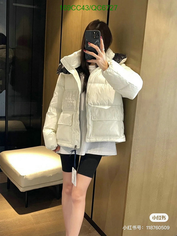 Moncler-Down jacket Women Code: QC6727 $: 169USD