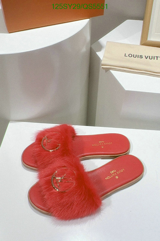 LV-Women Shoes Code: QS5551 $: 125USD