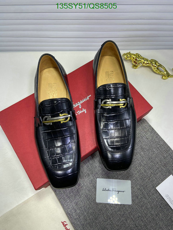 Ferragamo-Men shoes Code: QS8505 $: 135USD