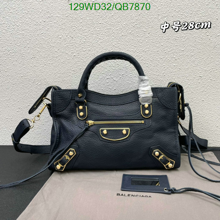 Balenciaga-Bag-4A Quality Code: QB7870 $: 129USD