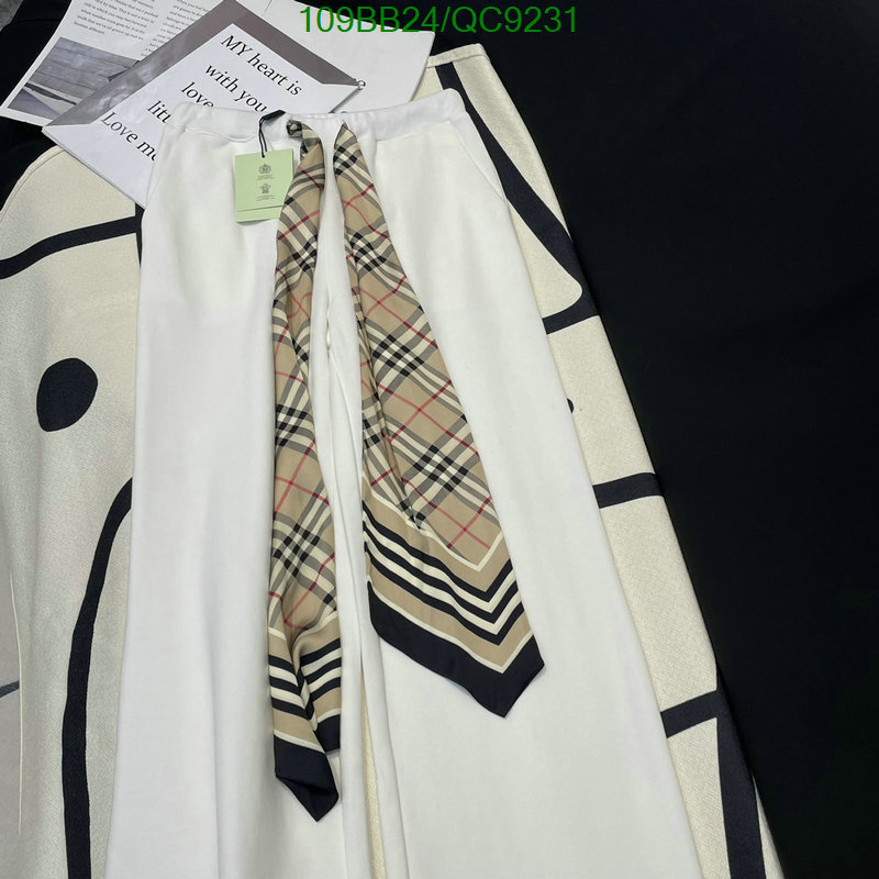 Burberry-Clothing Code: QC9231 $: 109USD