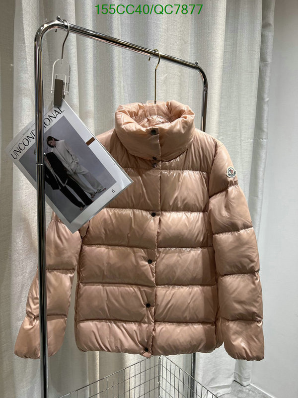 Moncler-Down jacket Women Code: QC7877 $: 155USD