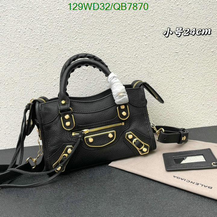 Balenciaga-Bag-4A Quality Code: QB7870 $: 129USD