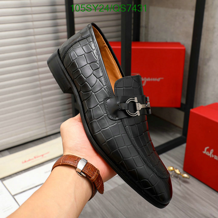 Ferragamo-Men shoes Code: QS7431 $: 105USD