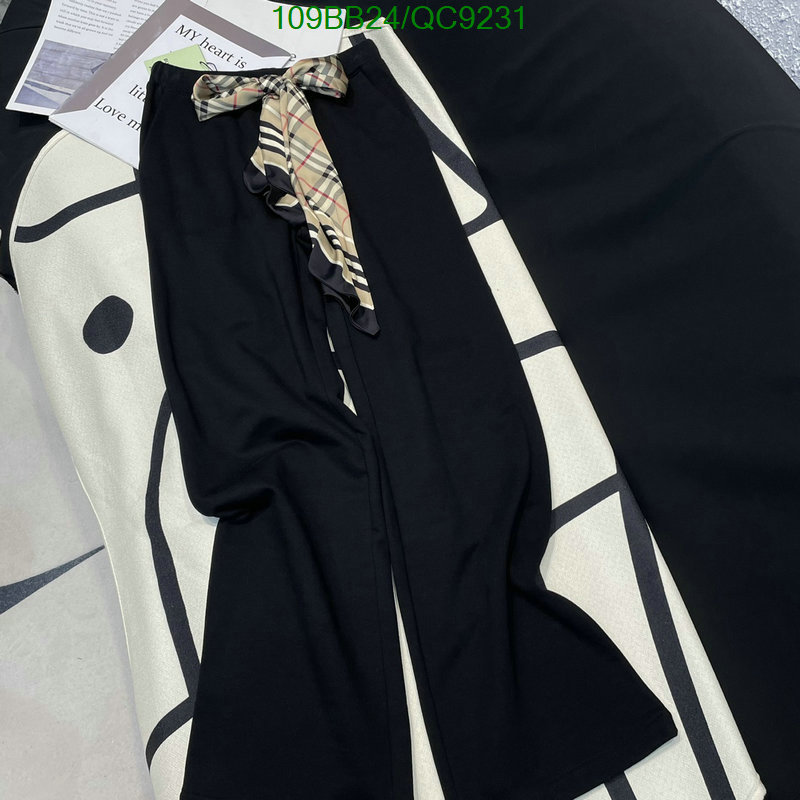 Burberry-Clothing Code: QC9231 $: 109USD