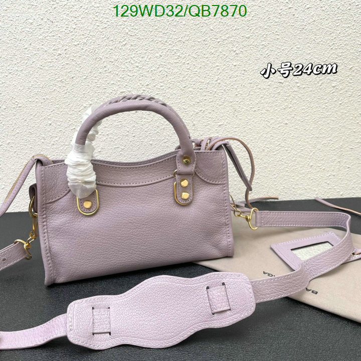 Balenciaga-Bag-4A Quality Code: QB7870 $: 129USD