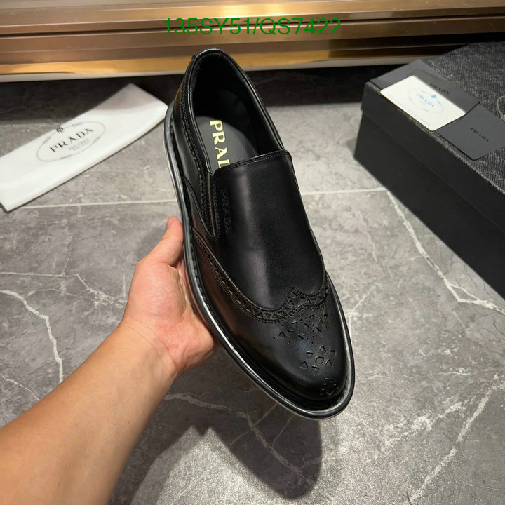 Prada-Men shoes Code: QS7422 $: 135USD