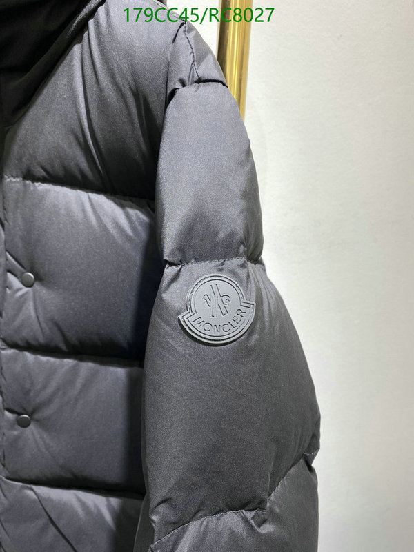 Moncler-Down jacket Men Code: RC8027 $: 179USD