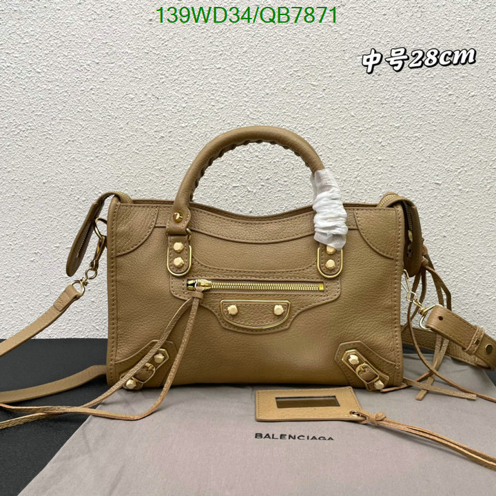 Balenciaga-Bag-4A Quality Code: QB7871 $: 139USD