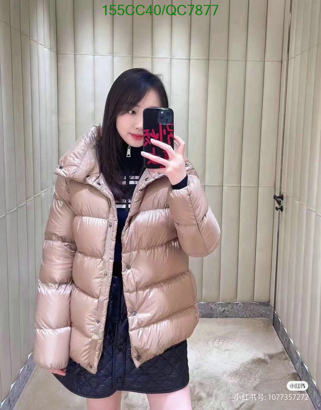 Moncler-Down jacket Women Code: QC7877 $: 155USD