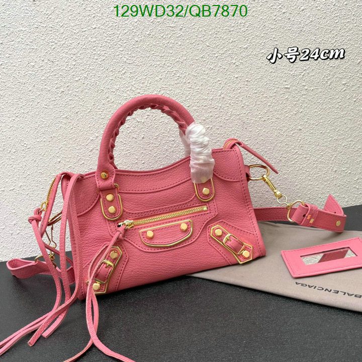 Balenciaga-Bag-4A Quality Code: QB7870 $: 129USD