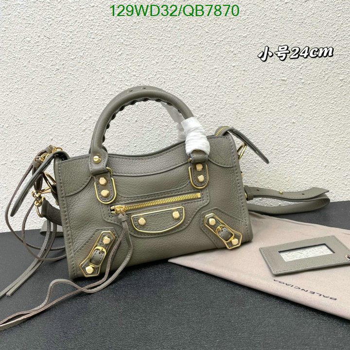 Balenciaga-Bag-4A Quality Code: QB7870 $: 129USD