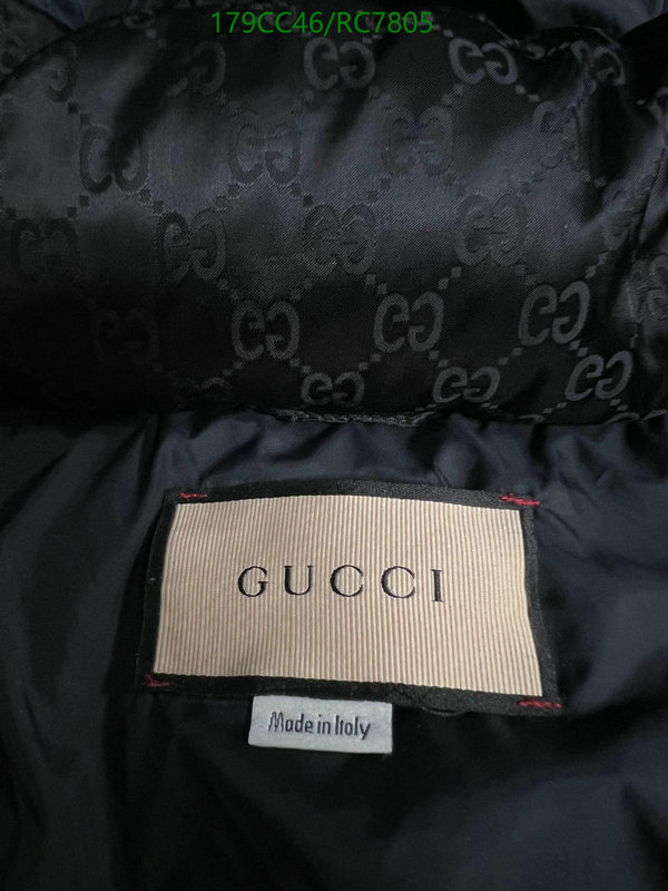 Gucci-Down jacket Men Code: RC7805 $: 179USD