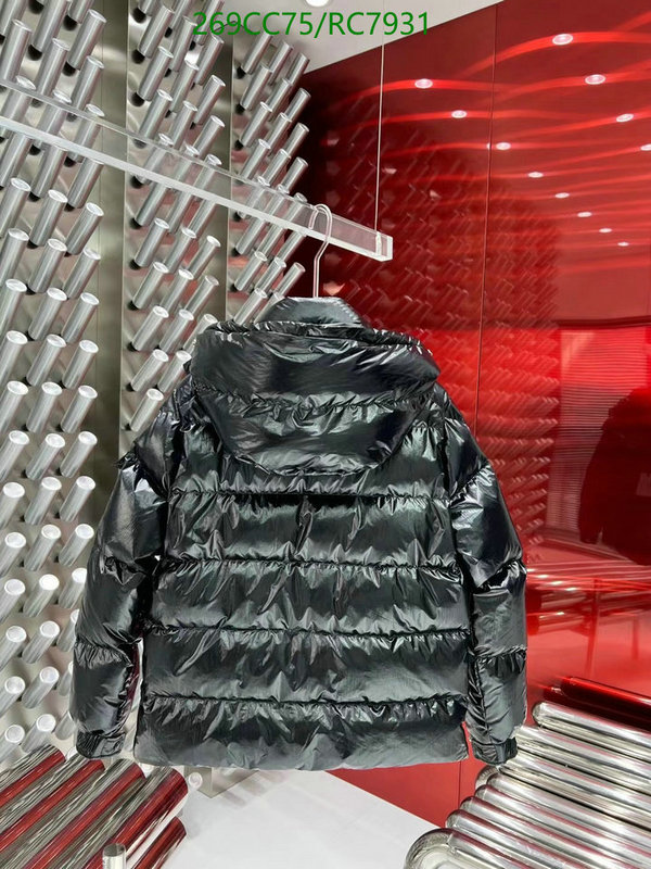 Moncler-Down jacket Women Code: RC7931 $: 269USD