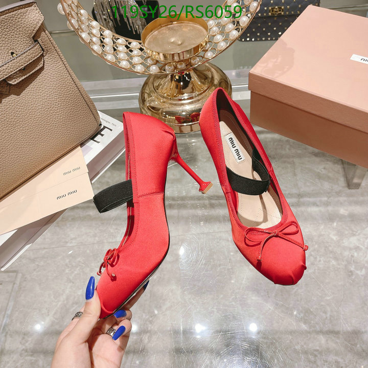 Miu Miu-Women Shoes Code: RS6059 $: 119USD