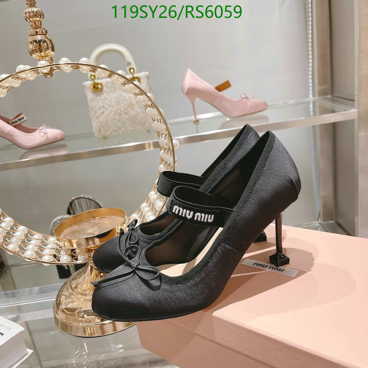 Miu Miu-Women Shoes Code: RS6059 $: 119USD