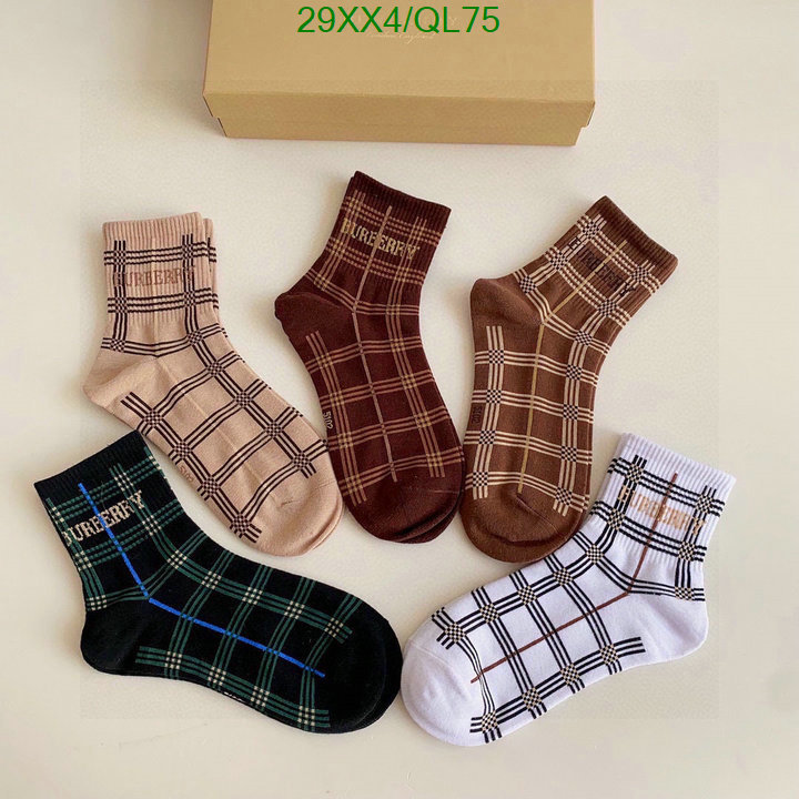 Burberry-Sock Code: QL75 $: 29USD