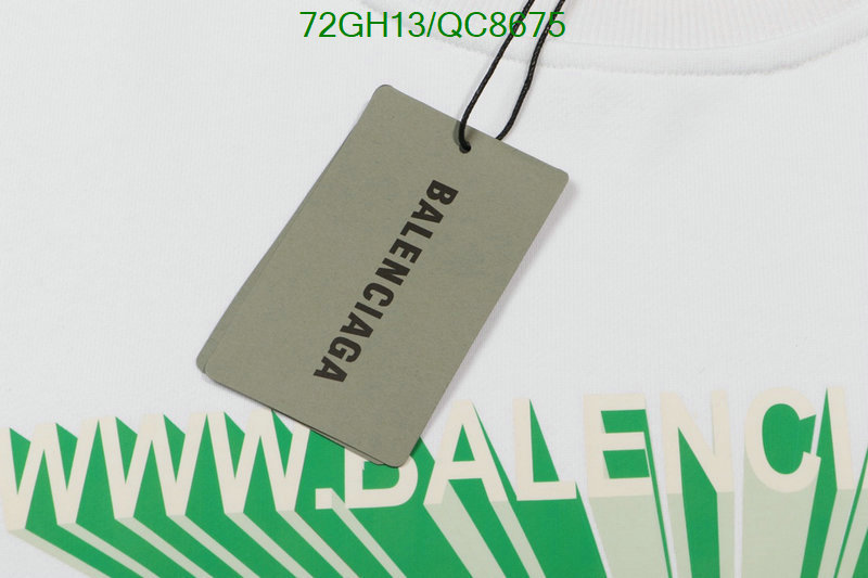 Balenciaga-Clothing Code: QC8675 $: 72USD