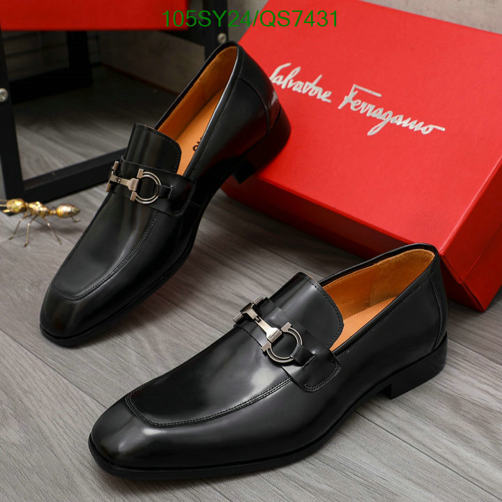 Ferragamo-Men shoes Code: QS7431 $: 105USD