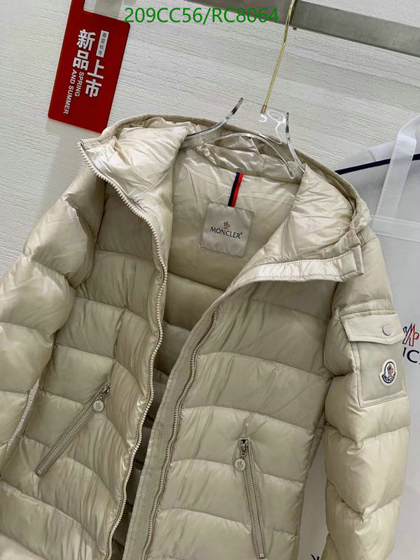 Moncler-Down jacket Women Code: RC8064 $: 209USD