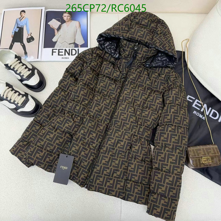 Fendi-Down jacket Women Code: RC6045 $: 265USD