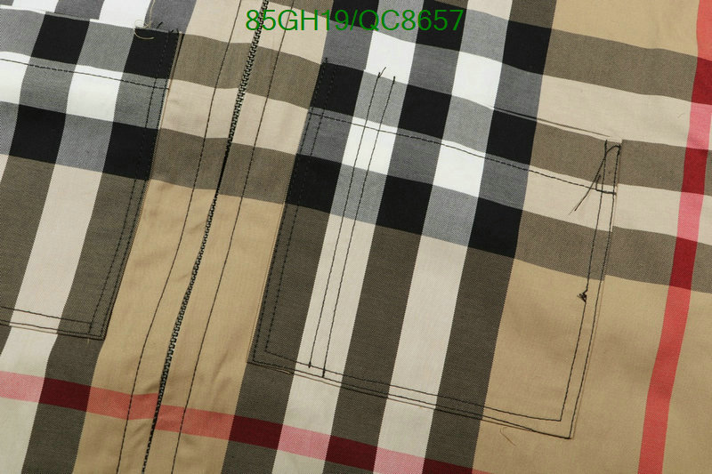 Burberry-Clothing Code: QC8657 $: 85USD