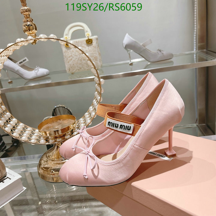 Miu Miu-Women Shoes Code: RS6059 $: 119USD