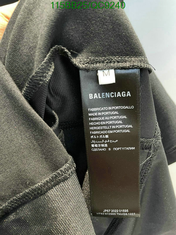 Balenciaga-Clothing Code: QC9240 $: 115USD